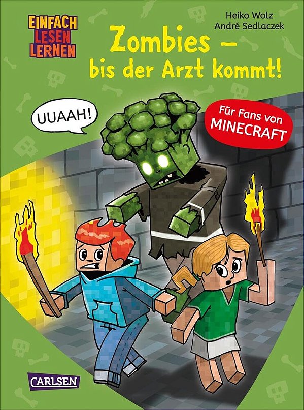 Lesenlernen Mit Spass Minecraft 1: Zombies Bis Der Arzt Kommt!