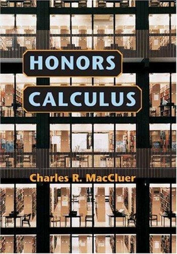 Honors Calculus - Ise-..