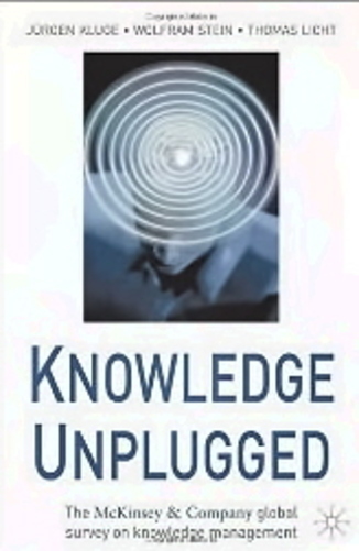 Knowledge Unplugged - The Mckinsey & Company Global Survey On Knowledge-..