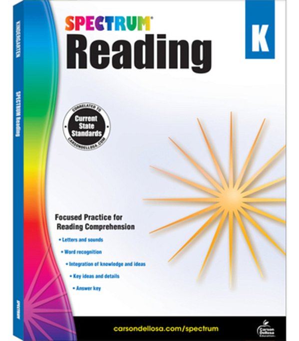 Spectrum Reading Grade K - Workbook-..
