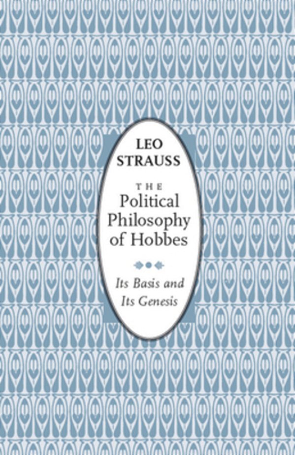 The Political Philosophy Of Hobbes: Its Basis And Its Genesis-..