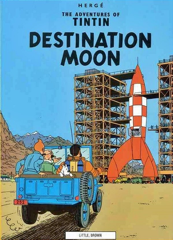 Tintin Destination Moon - The Adventures Of Tintin..-