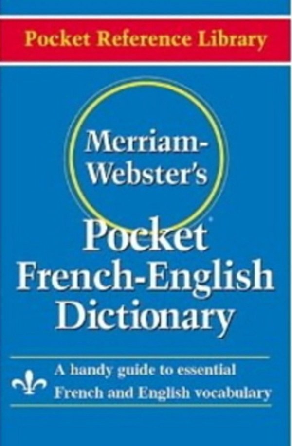 Merriam-Webster's Pocket French-English Dictionary..-