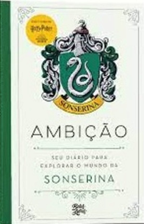 Harry Potter - Ambição Seu Diário Para Explorar O Mundo Da Sonserina