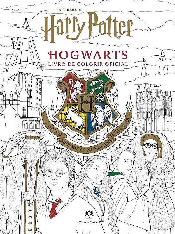 Harry Potter Casas De Hogwart - Livro De Colorir Oficial