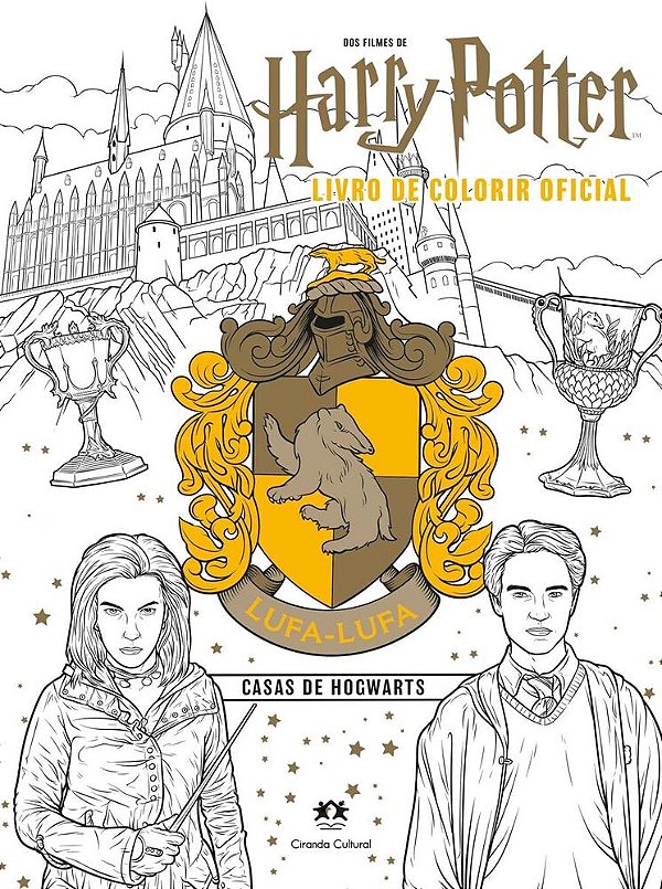 Harry Potter Casas De Hogwarts - Lufa-Lufa - Livro De Colorir Oficial