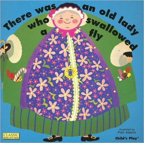 There Was An Old Lady Who Swallowed A Fly - Book With Audio CD-..