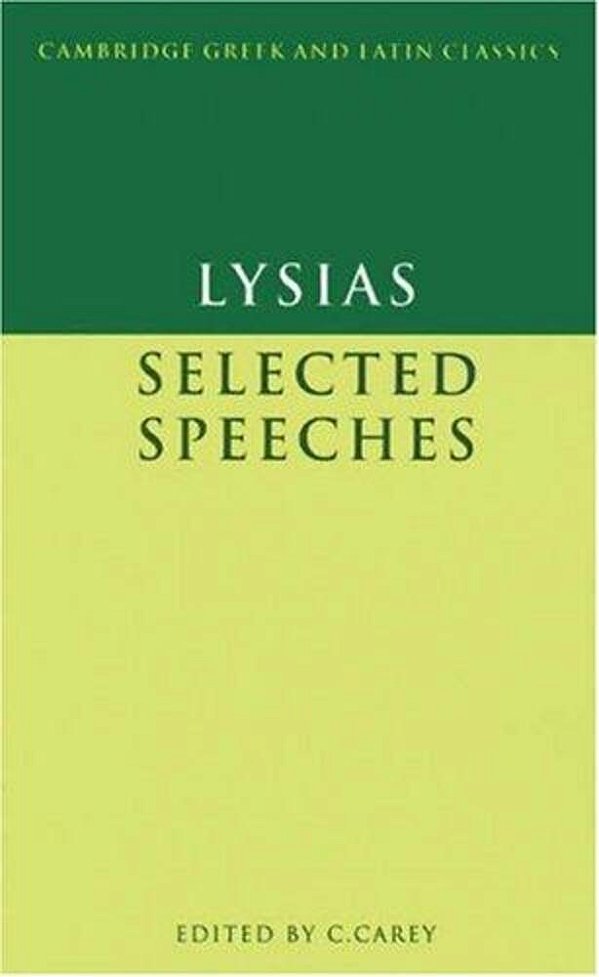 Lysias - Selected Speeches-..