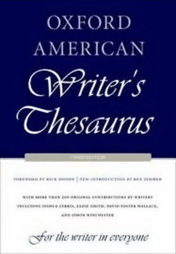 Oxford American Writer's Thesaurus-..