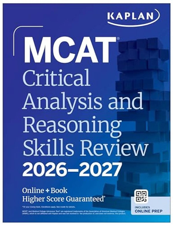 Mcat Critical Analysis And Reasoning Skills Review 2026-2027: Online + Book-..
