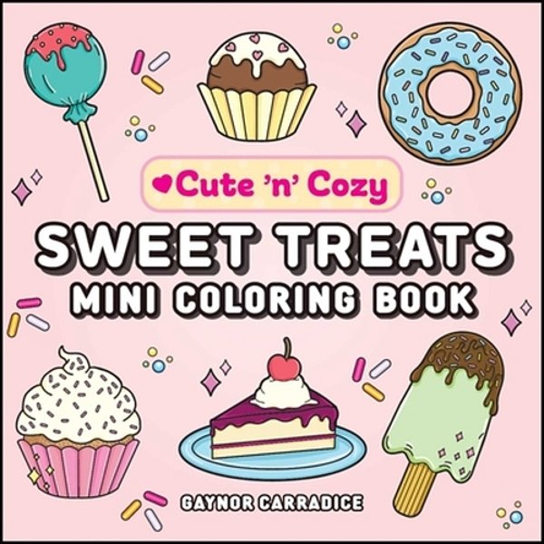 Sweet Treats Mini Coloring Book-..