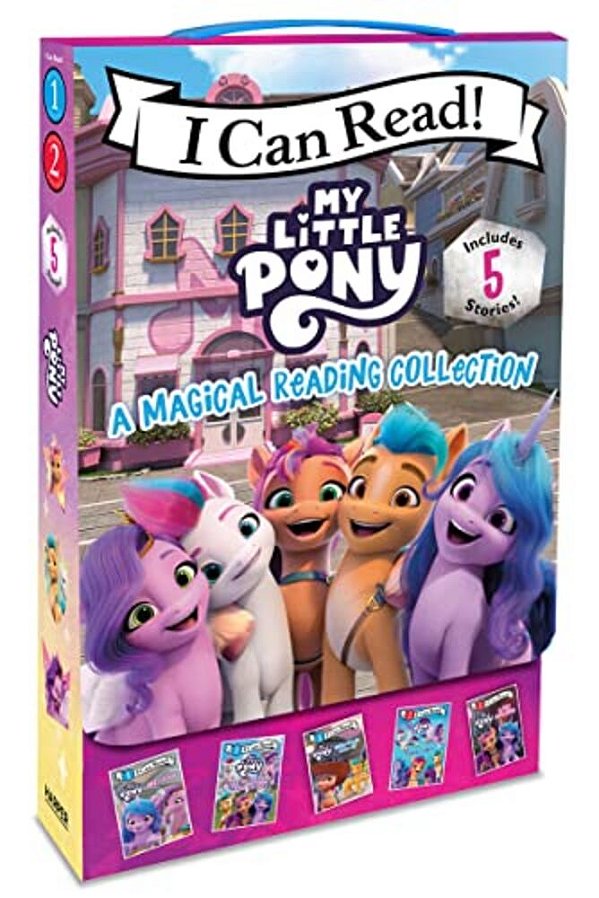 My Little Pony: A Magical Reading Collection 5-Book Box Set: Ponies Unite, Izzy Does It, Meet The Ponies Of Maritime Bay, Cutie Mark MIX-Up, A New ADV-..