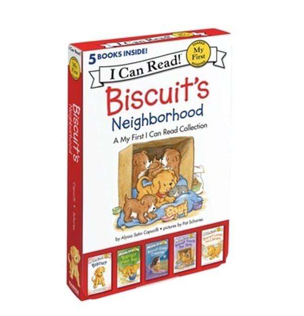Biscuit's Neighborhood: A Box Of 5 Stories For Beginning Readers And Dog Lovers-..