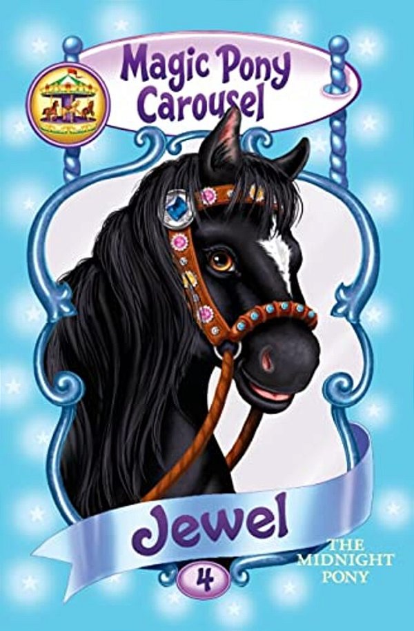 Magic Pony Carousel #4: Jewel The Midnight Pony-..