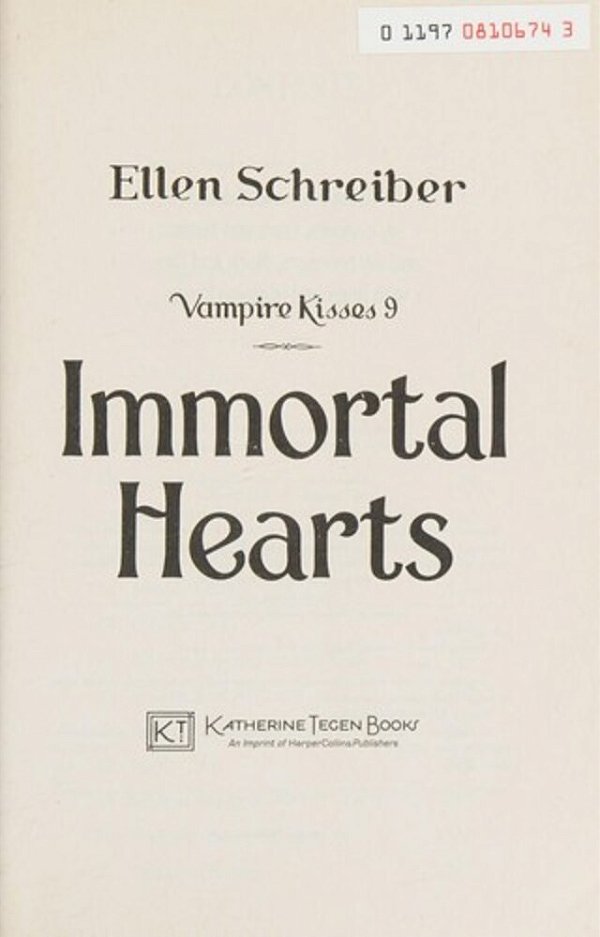Vampire Kisses 9: Immortal Hearts-..