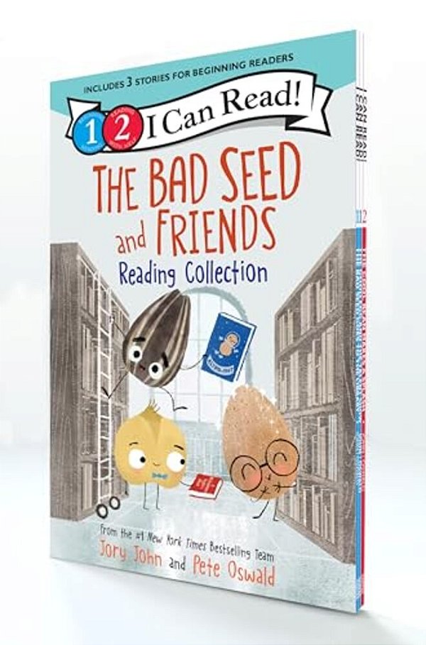The Food Group: The Bad Seed And Friends Reading Collection 3-Book Slipcase: A Box Of 3 Books For Beginner Readers-..