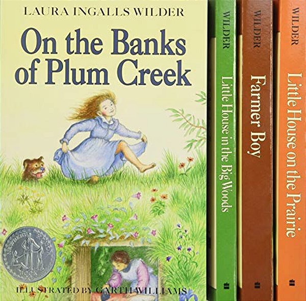 Little House 4-Book Box Set: Little House In The Big Woods, Farmer Boy, Little House On The Prairie, On The Banks Of Plum Creek-..