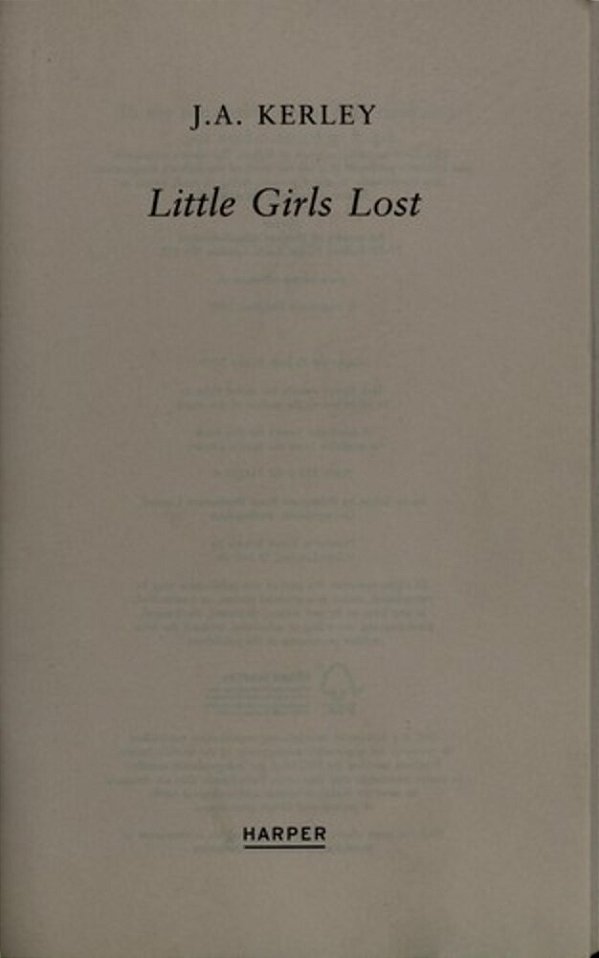 Little Girls Lost-..