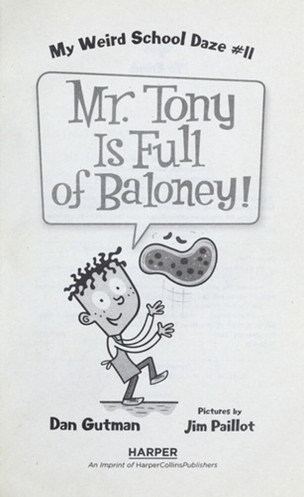 Mr. Tony Is Full Of Baloney!-..