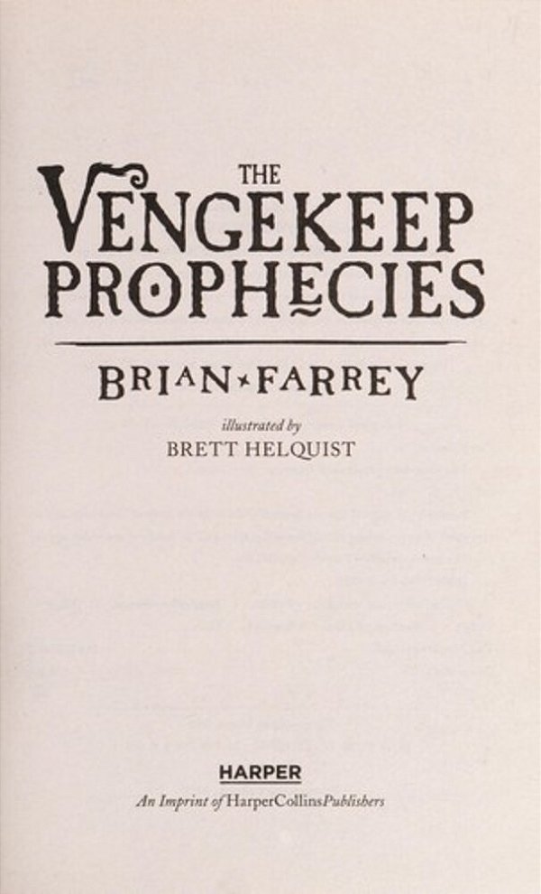 The Vengekeep Prophecies-..