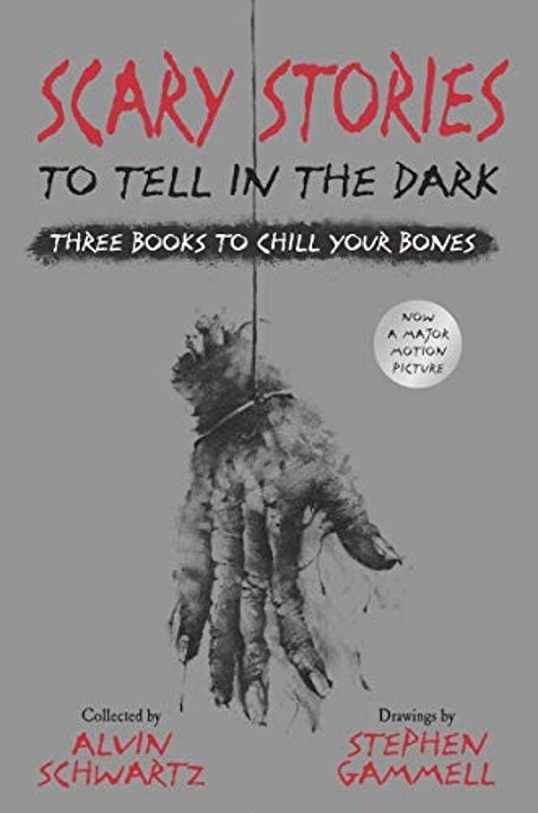 Scary Stories To Tell In The Dark: Three Books To Chill Your Bones: All 3 Scary Stories Books With The Original Art!-..