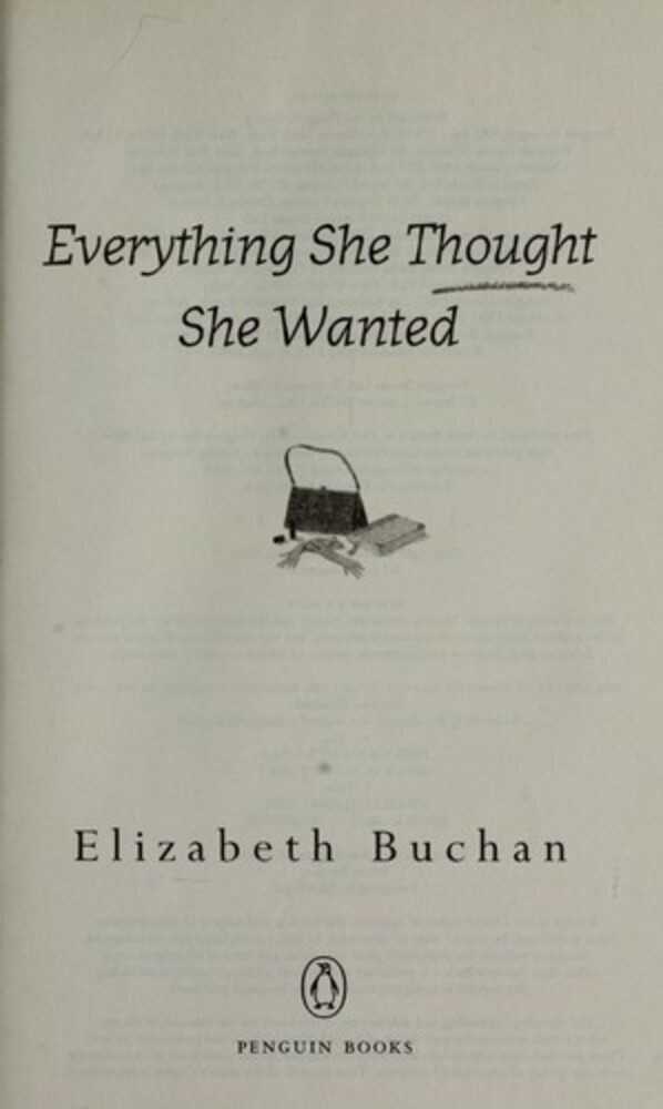 Everything She Thought She Wanted-..