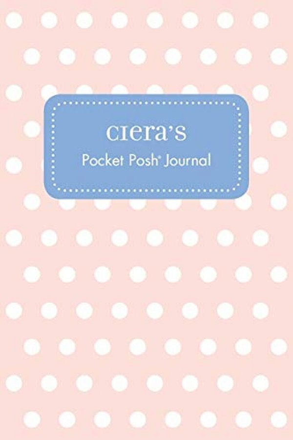 Ciera's Pocket Posh Journal, Polka Dot-..