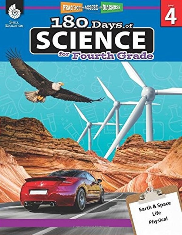 180 Days(tm) Science For Fourth Grade: Practice, Assess, Diagnose-..