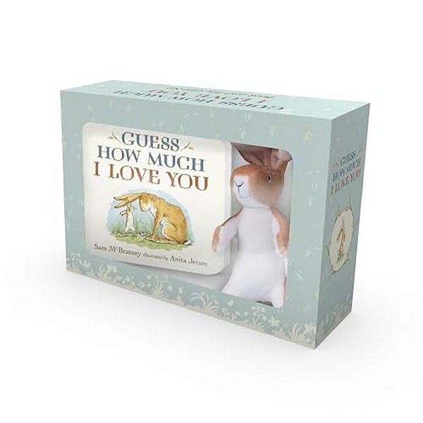 Guess How Much I Love You: Deluxe Book And Toy Gift Set: (Adorable Baby Shower Gift Set - Classic Board Book About Loving Right Up To The Moon And Bac-..