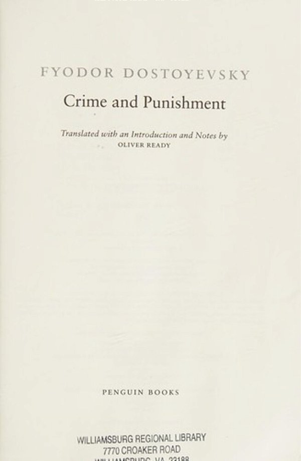 Crime And Punishment: (Penguin Classics Deluxe Edition)-..