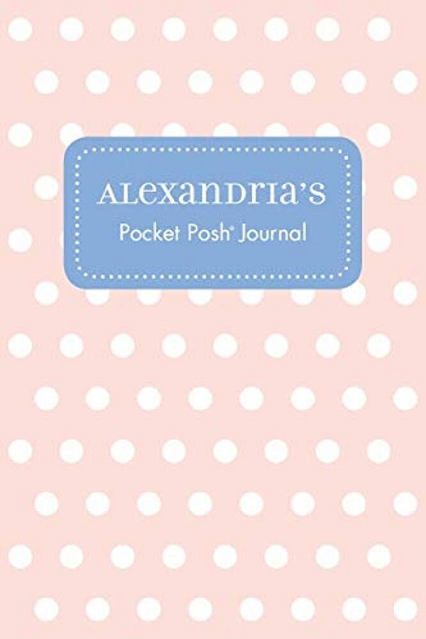 Alexandria's Pocket Posh Journal, Polka Dot-..