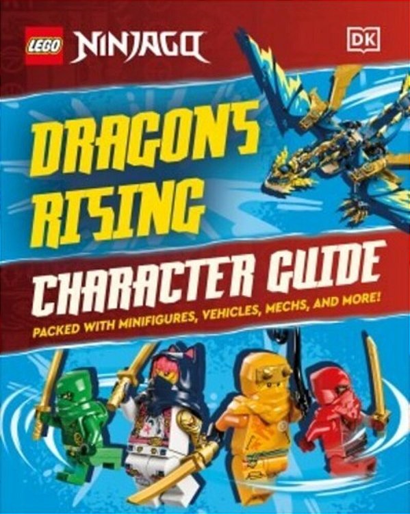 Lego Ninjago Dragons Rising Character Guide (Library Edition): Without Minifigure-..