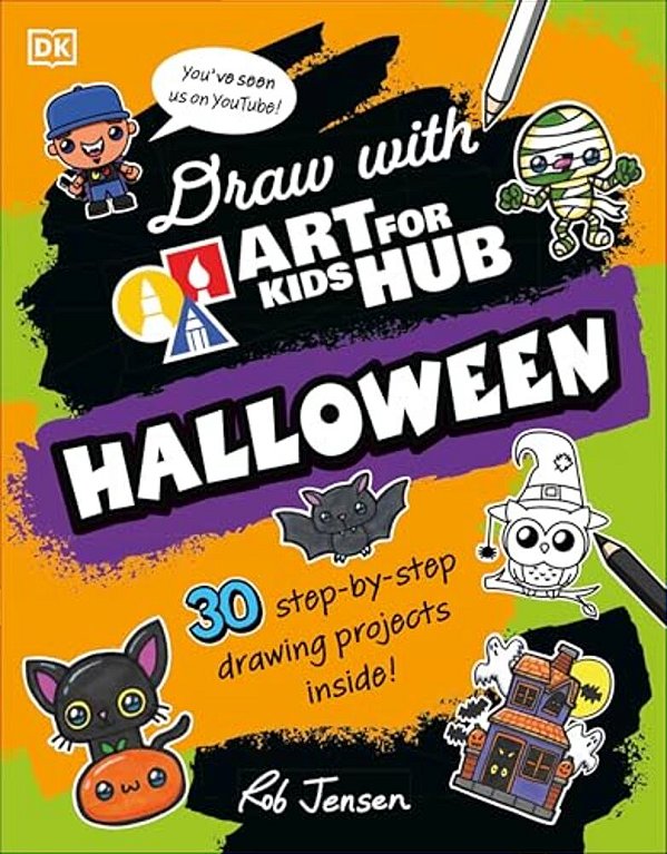 Draw With Art For Kids Hub Halloween-..