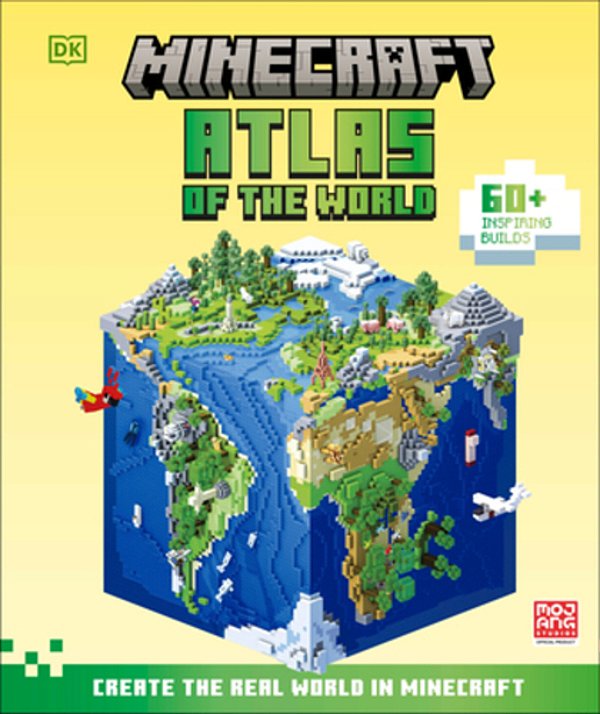 Minecraft Atlas Of The World: Create The Real World In Minecraft With 60+ Inspiring Builds-..