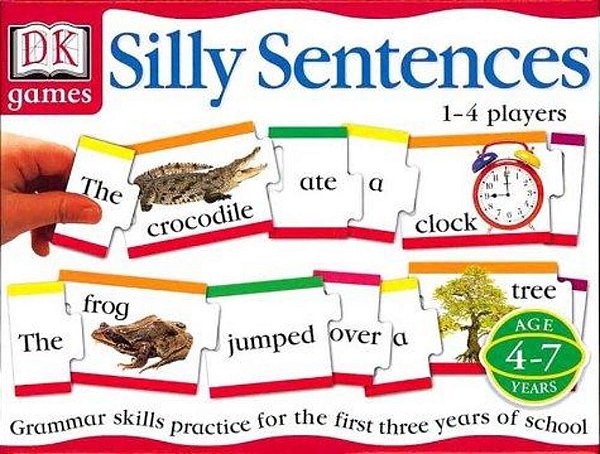 Dk Toys & Games: Silly Sentences: Grammar Skills Practice For The First 3 Years Of School-..
