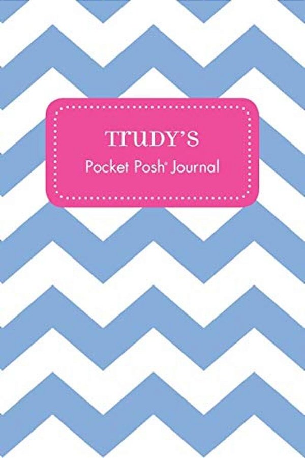 Trudy's Pocket Posh Journal, Chevron-..