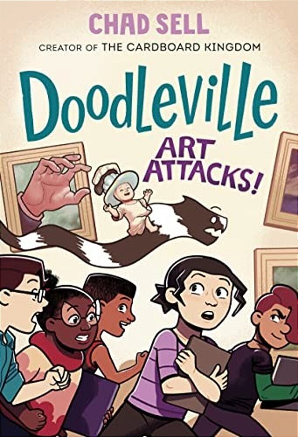 Doodleville #2: Art Attacks!: (A Graphic Novel)-..