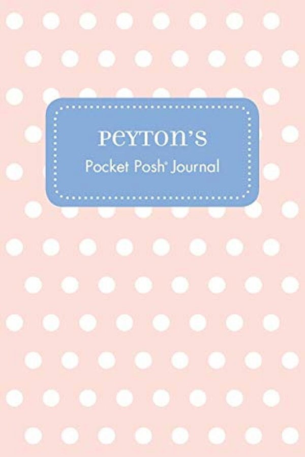 Peyton's Pocket Posh Journal, Polka Dot-..