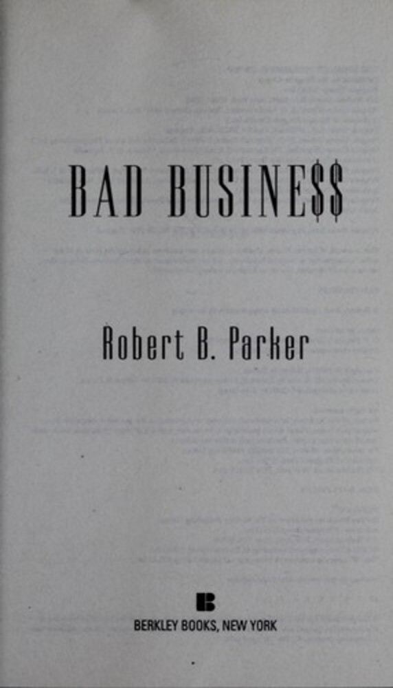 Bad Business-..