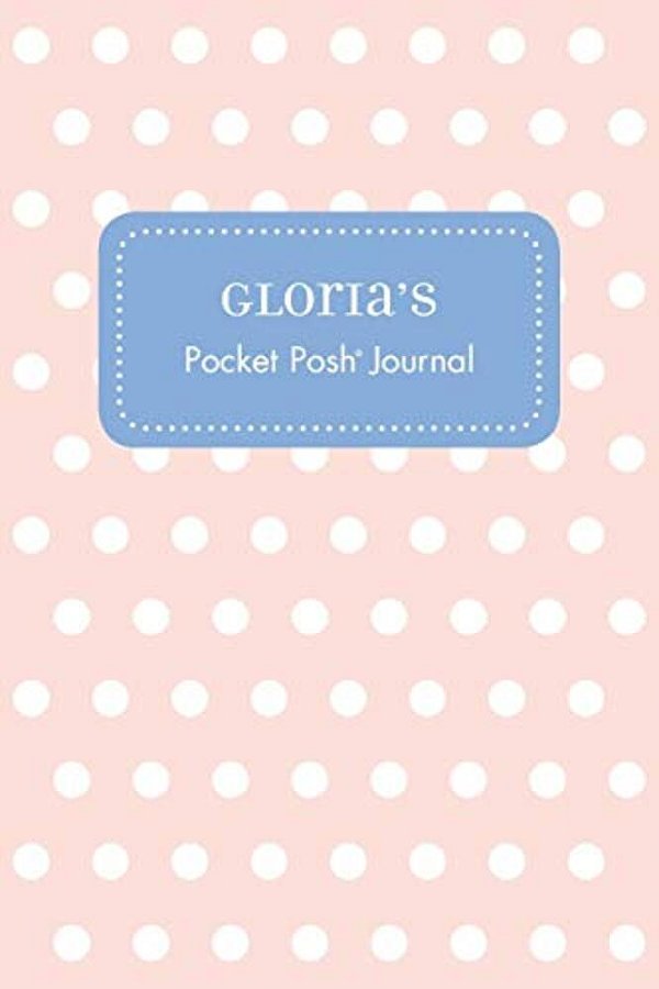 Gloria's Pocket Posh Journal, Polka Dot-..