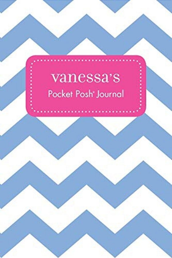 Vanessa's Pocket Posh Journal, Chevron-..