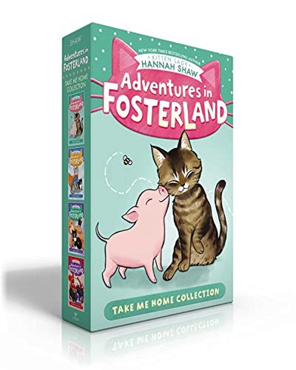 Adventures In Fosterland Take Me Home Collection (Boxed Set): Emmett And Jez; Super Spinach; Baby Badger; Snowpea The Puppy Queen-..