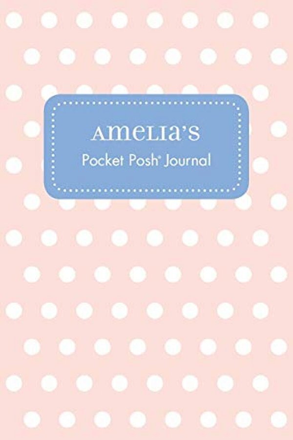 Amelia's Pocket Posh Journal, Polka Dot-..