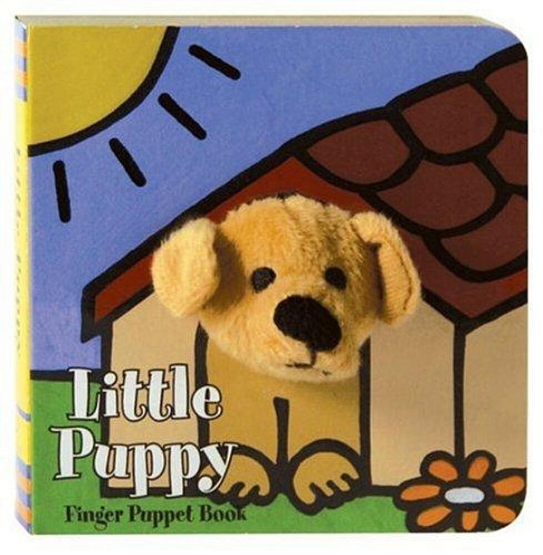 Little Puppy: Finger Puppet Book: (Puppet Book For Baby, Little Dog Board Book)-..