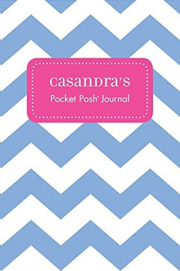 Casandra's Pocket Posh Journal, Chevron-..
