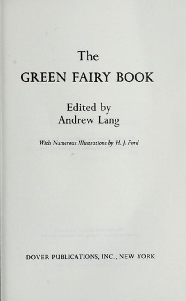 The Green Fairy Book-..
