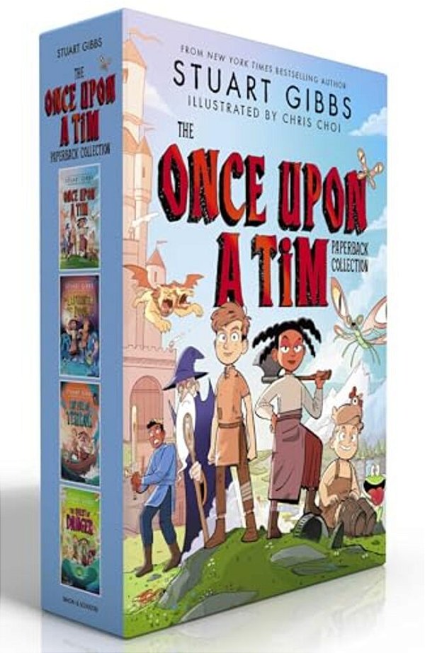 The Once Upon A Tim Paperback Collection (Boxed Set): Once Upon A Tim; The Labyrinth Of Doom; The Sea Of Terror; The Quest Of Danger-..