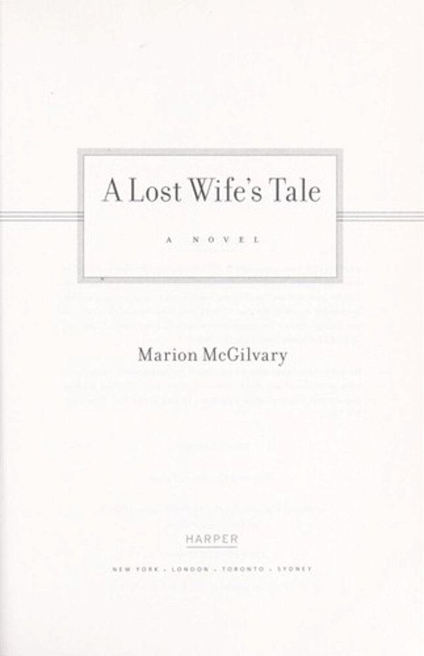 A Lost Wife's Tale-..