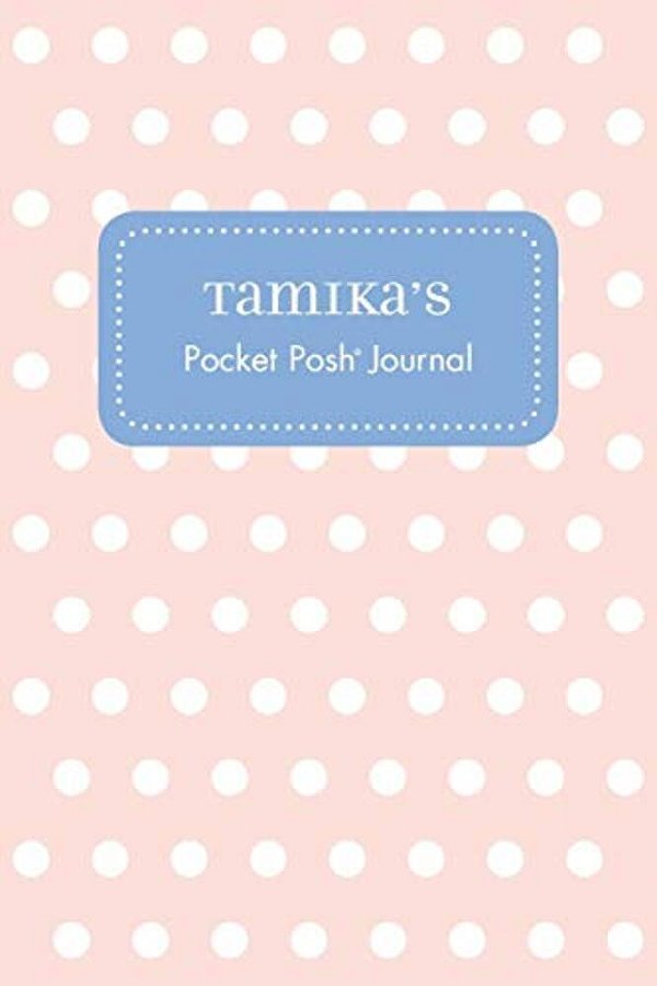 Tamika's Pocket Posh Journal, Polka Dot-..