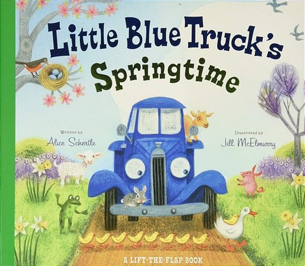 Little Blue Truck's Springtime: An Easter And Springtime Book For Kids-..